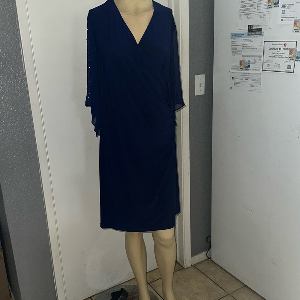 Stylish Midnight Blue Dress